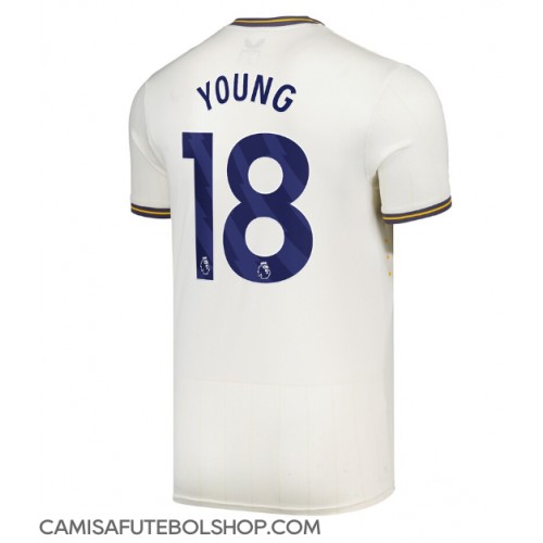 Camisa de time de futebol Everton Ashley Young #18 Replicas 3º Equipamento 2024-25 Manga Curta